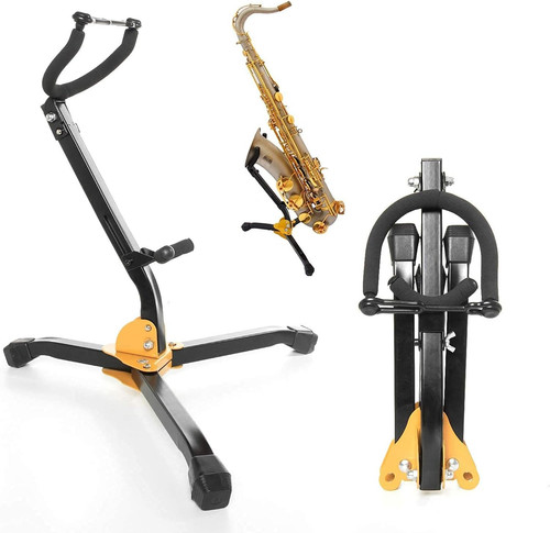 Folding saxophone stand - folding,
